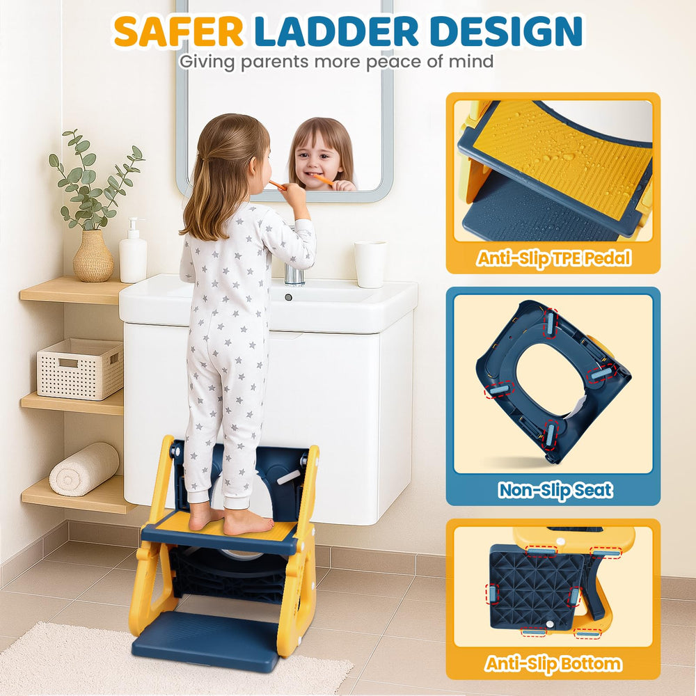 IvyWind safety handles help kids balance during training.