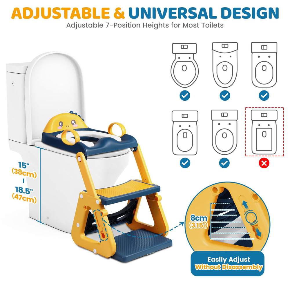 IvyWind potty seat splash guard prevents splashes during training.