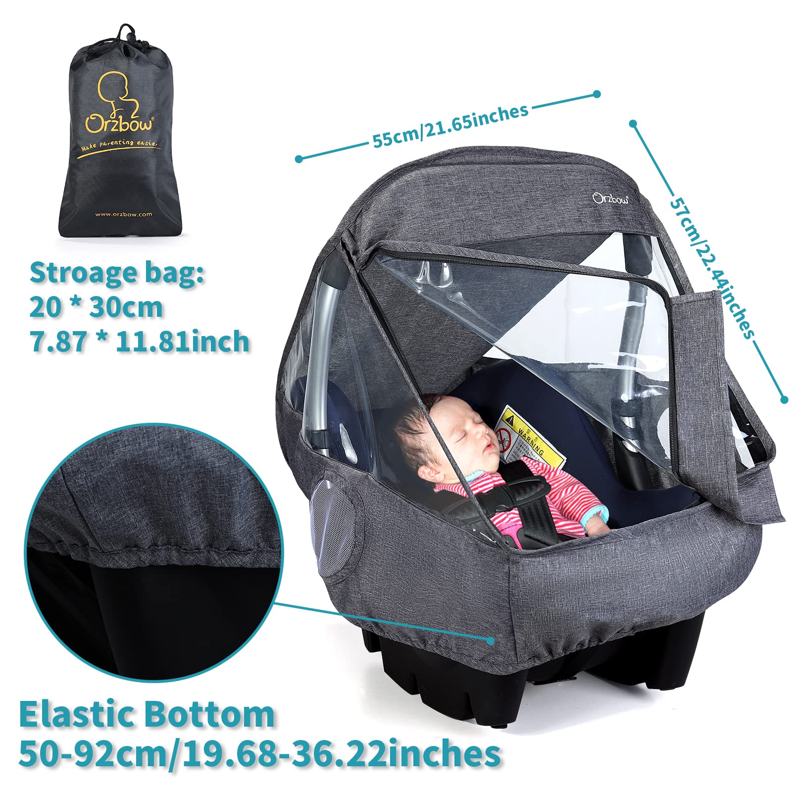 IvyWind storage bag included for compact packing