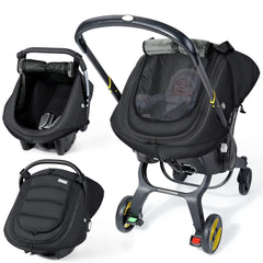 IvyWind winter car seat cover front view showing warmth and full-seat protection.