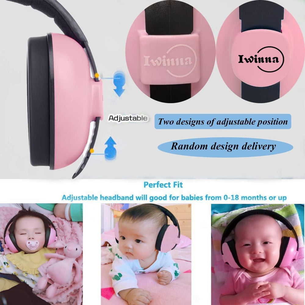 Iwinna ABS-surface ear cups offer durable protection against loud environments.