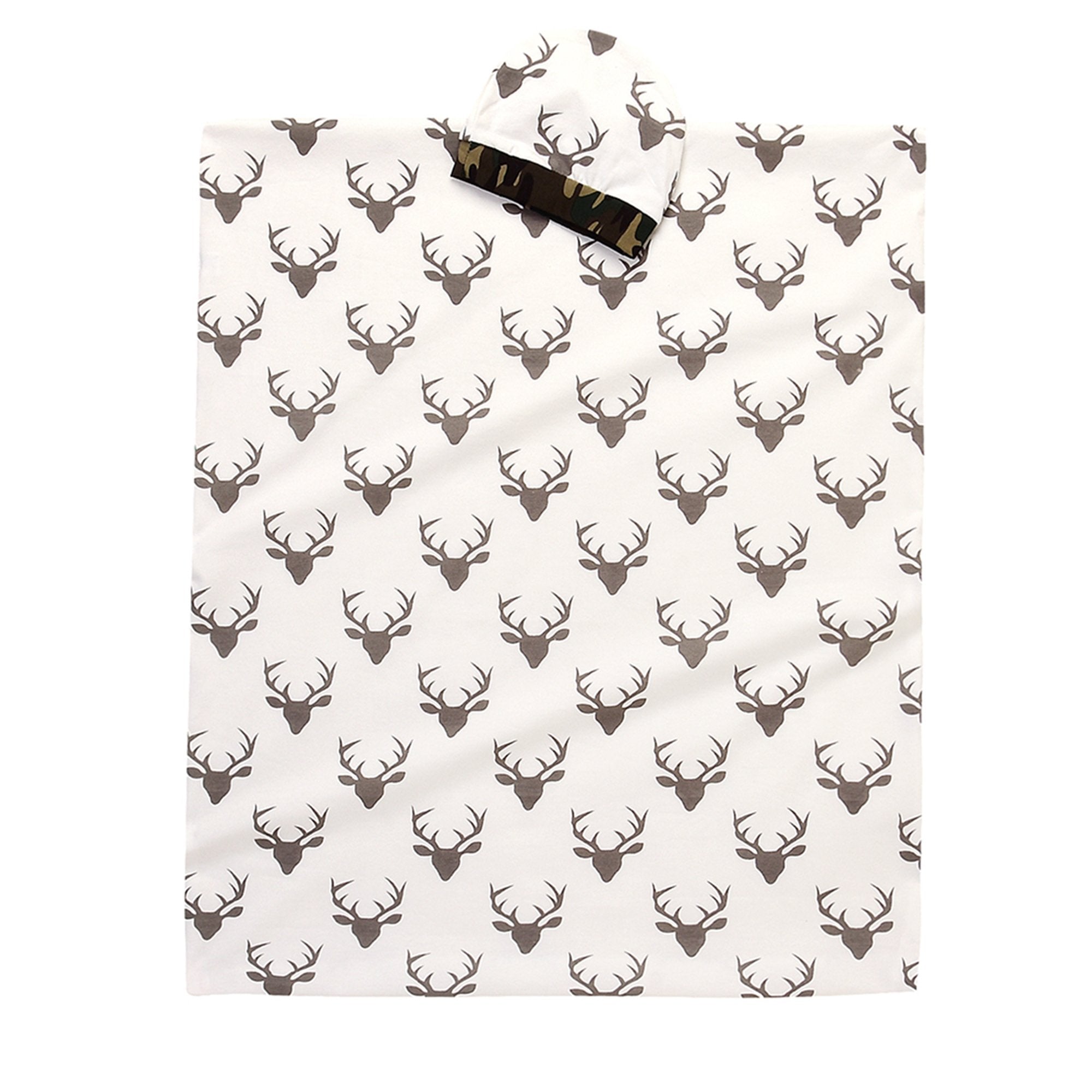 IWOKA deer print blanket swaddle for newborn comfort and versatility