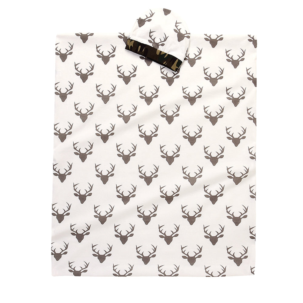 IWOKA deer print blanket swaddle for newborn comfort and versatility