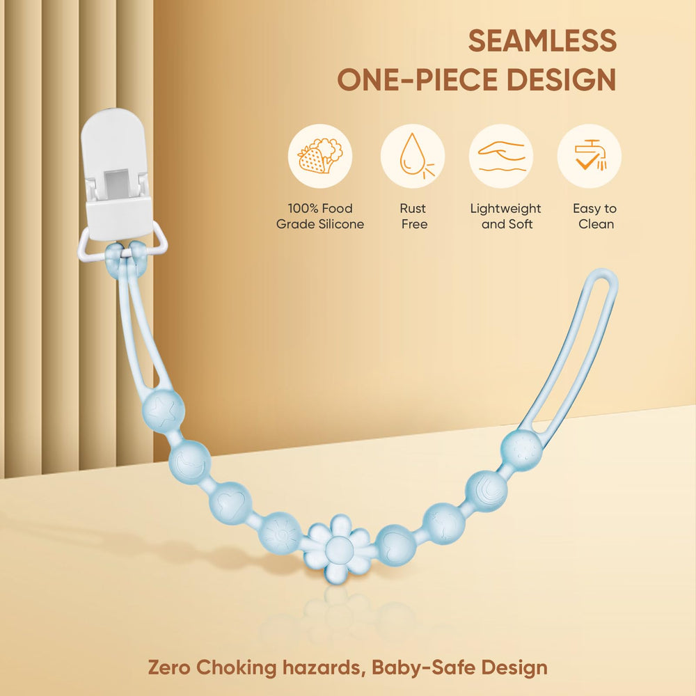 Iwooduubb rust-free plastic clasp detail for secure attachment