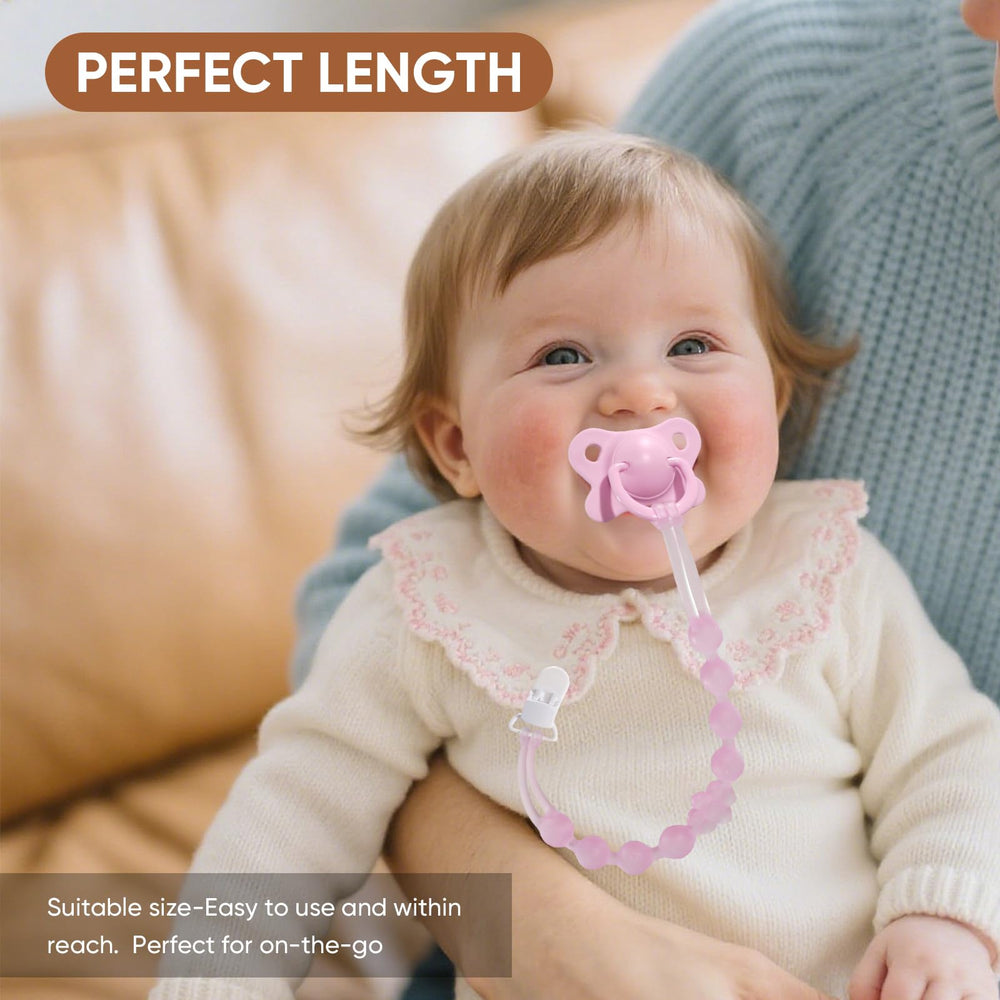 Iwooduubb textured beads offering teething-friendly texture