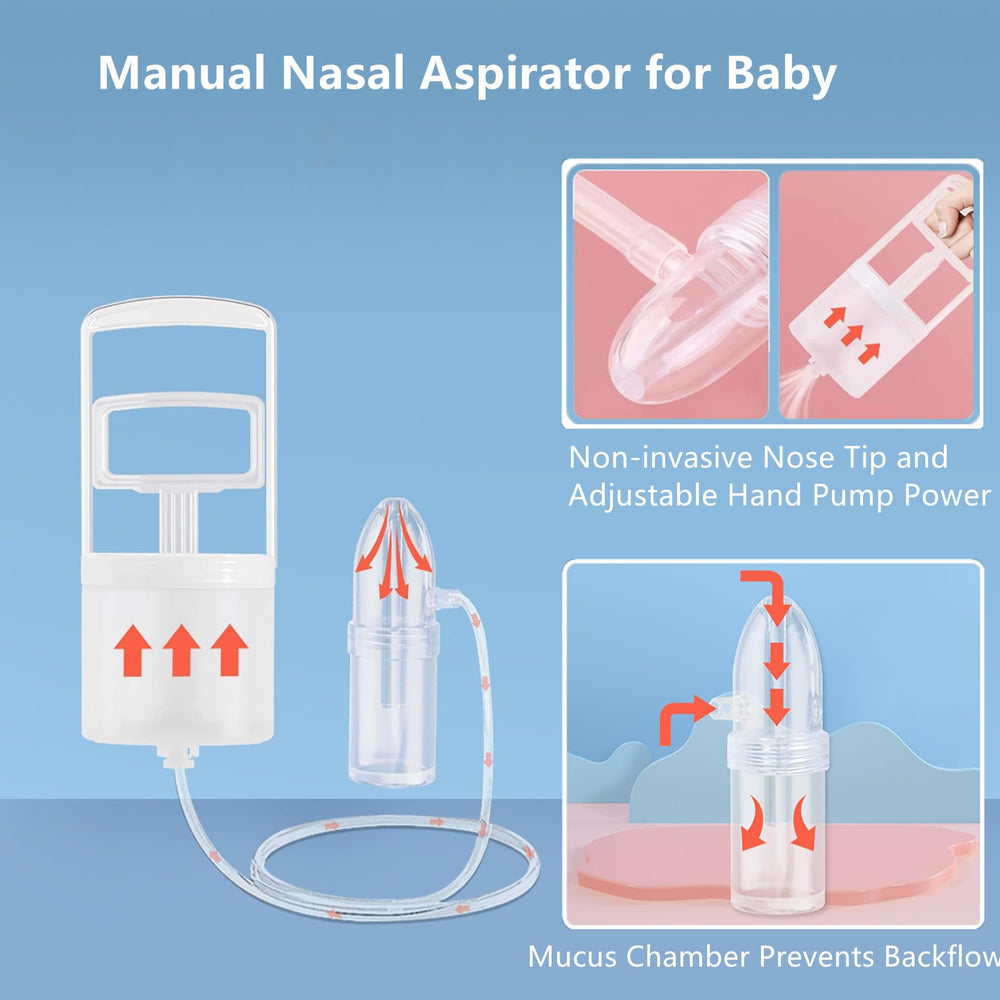 IYYI nasal aspirator ultra-quiet operation helps soothe a sleeping baby.