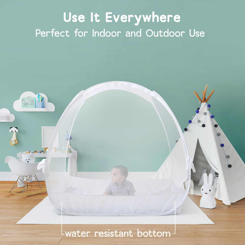 Izybu reinforced cotton mesh resists tearing during toddler activity
