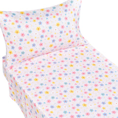 J-pinno flat sheet shows generous 45x60 size for easy bedmaking