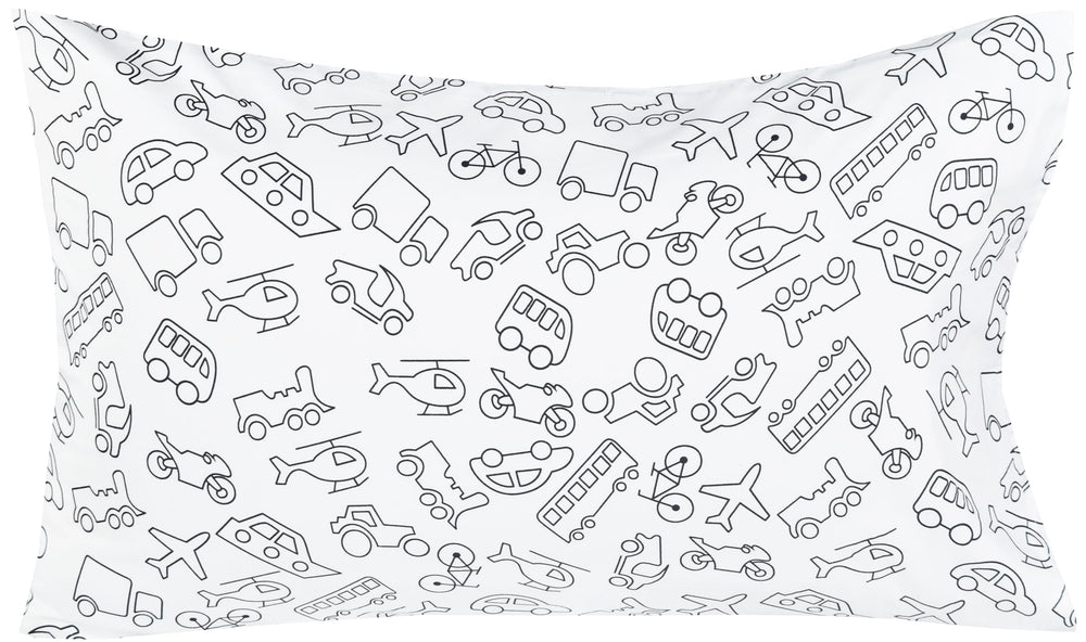 J-pinno transport pillowcase delivers soft breathable nap-time comfort