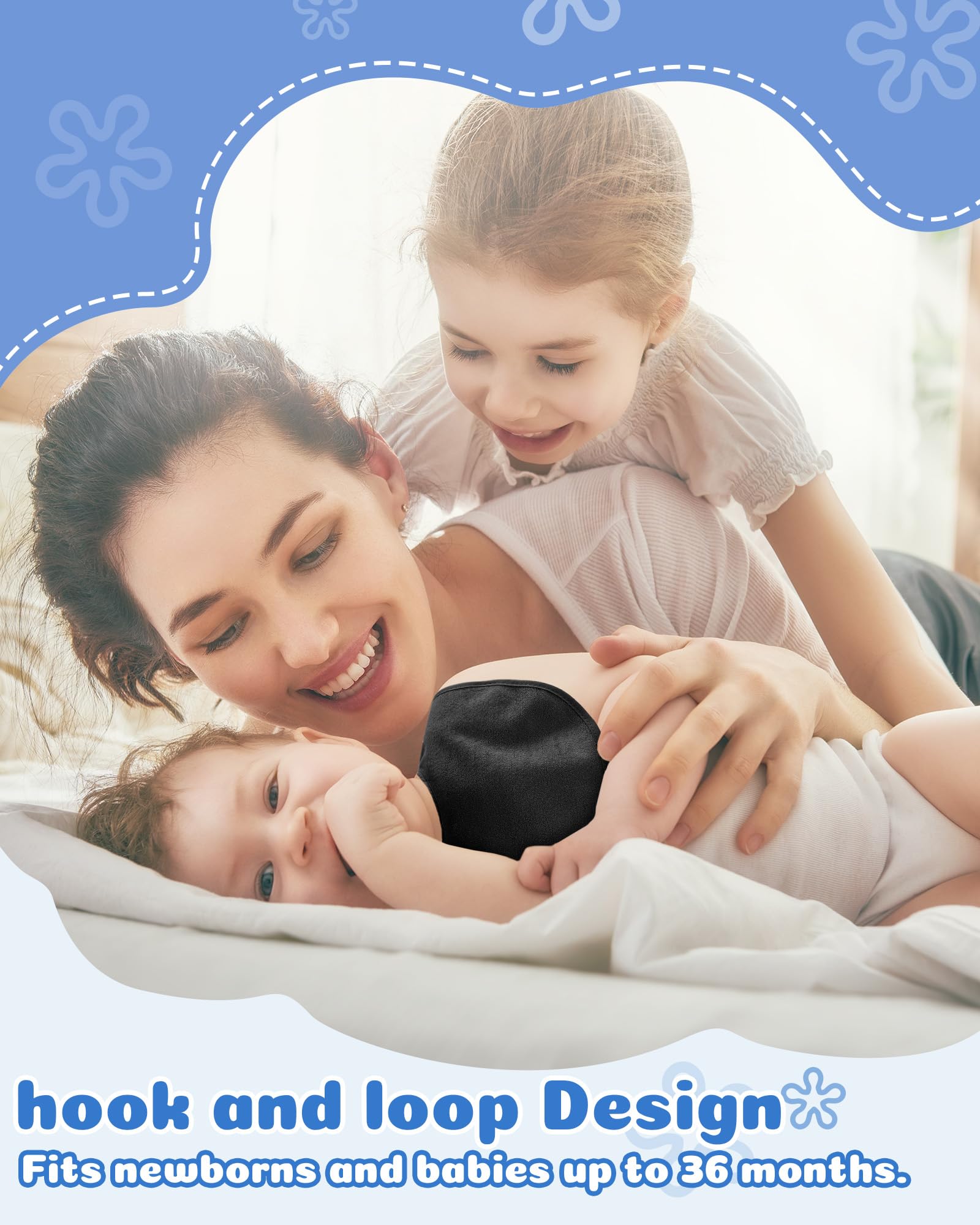 JaGely bibs double as burp cloths for versatility.