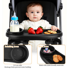 Jaarssho snack tray easy-install shows tool-free setup for busy parents.