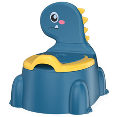 Jabaka Circle dinosaur-potty-seat blue promotes kid-friendly potty training and independence