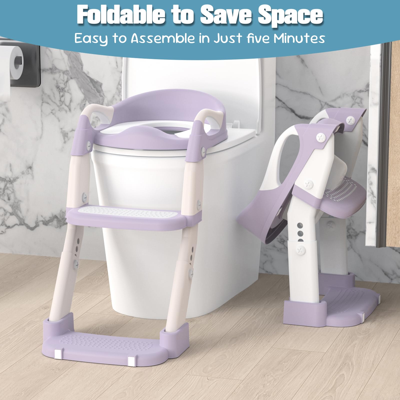 Jabaka Circle potty seat easy-assembly guide speeds setup.