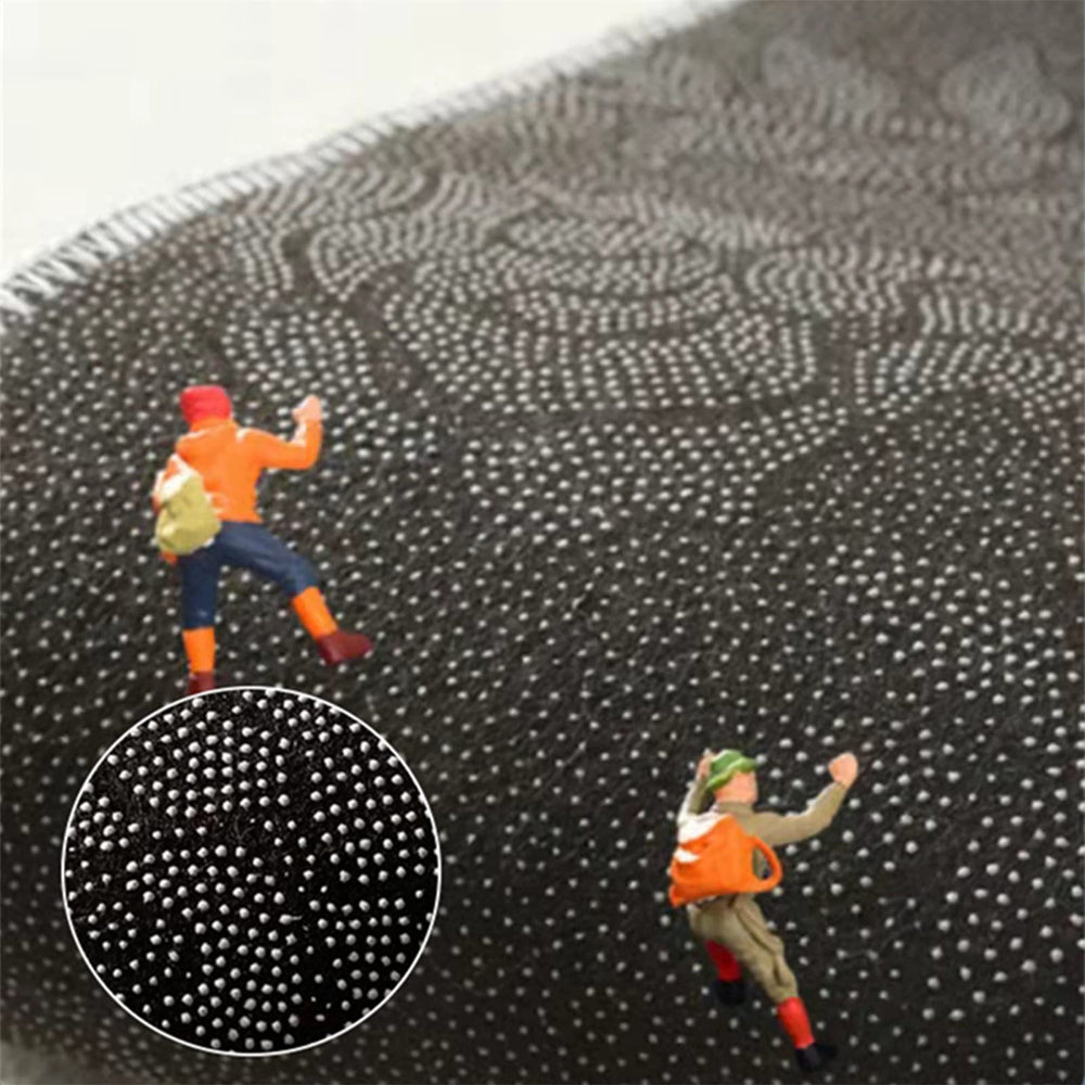 Jackcsale soft cashmere-like pile close-up offers comfy crawling surface.