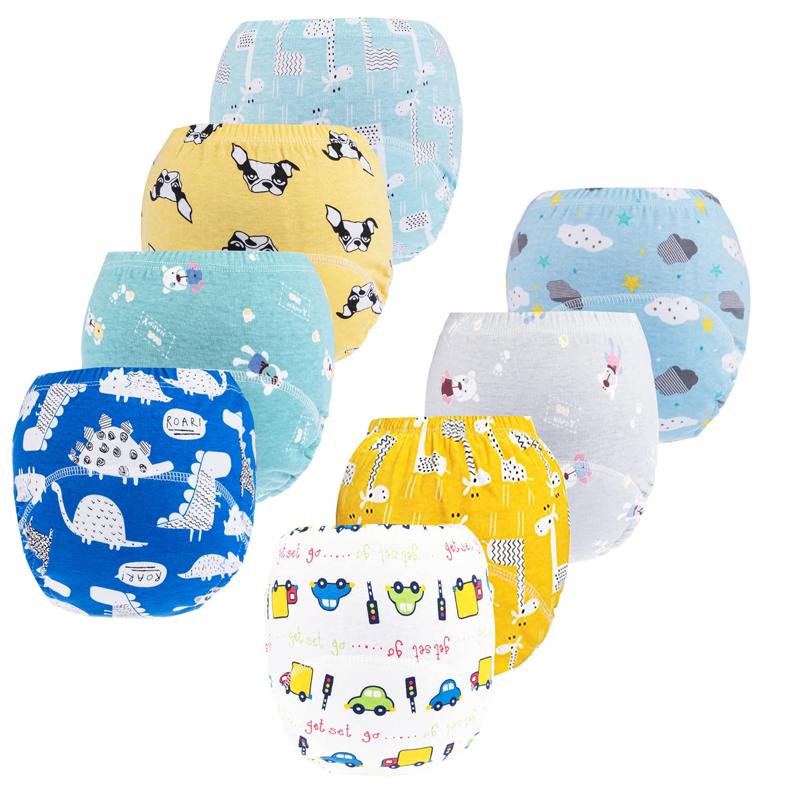 JackLoveBriefs potty training pants 4-6t front view for potty training.