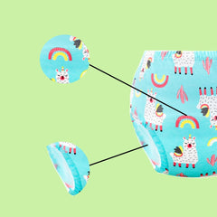 JackLoveBriefs potty-training underwear side view highlights colorful designs that motivate daytime training.