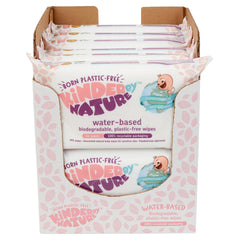 Jackson Reece Kinder by Nature wipes pack front, gentle unscented cleansing for sensitive skin