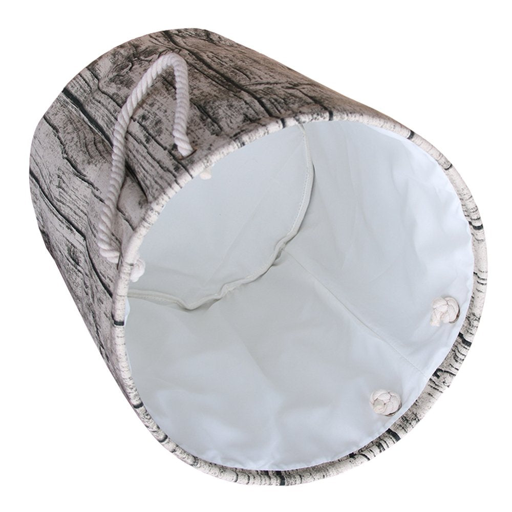 Jacone rope handles and cotton fabric illustrate easy portability in a nursery