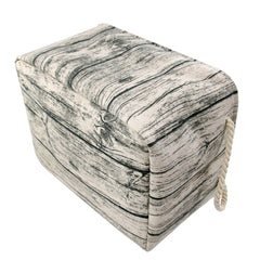 Jacone storage basket open view reveals washable cotton fabric interior