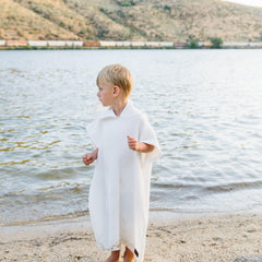 Jade&Kai hooded towel organic waffle fabric texture highlights absorbency potential