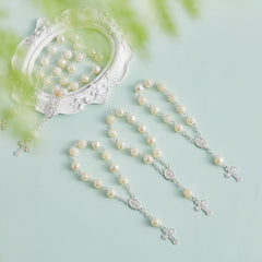 Jadive 6mm ivory beads offer a comfortable, lightweight feel during ceremonies
