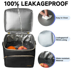 Jaffzora breastmilk cooler bottom compartment stores up to six bottles securely for travel