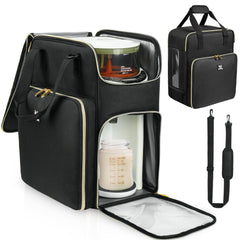 Jaffzora carrying case full-open-design enables seamless operation of your Baby Brezza dispenser