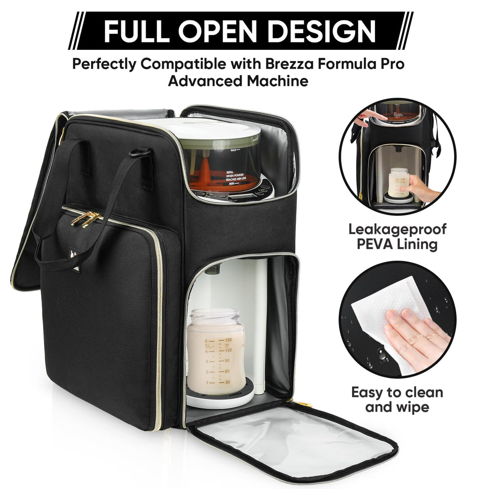 Jaffzora carrying case thermal-insulation helps keep formula warm during trips