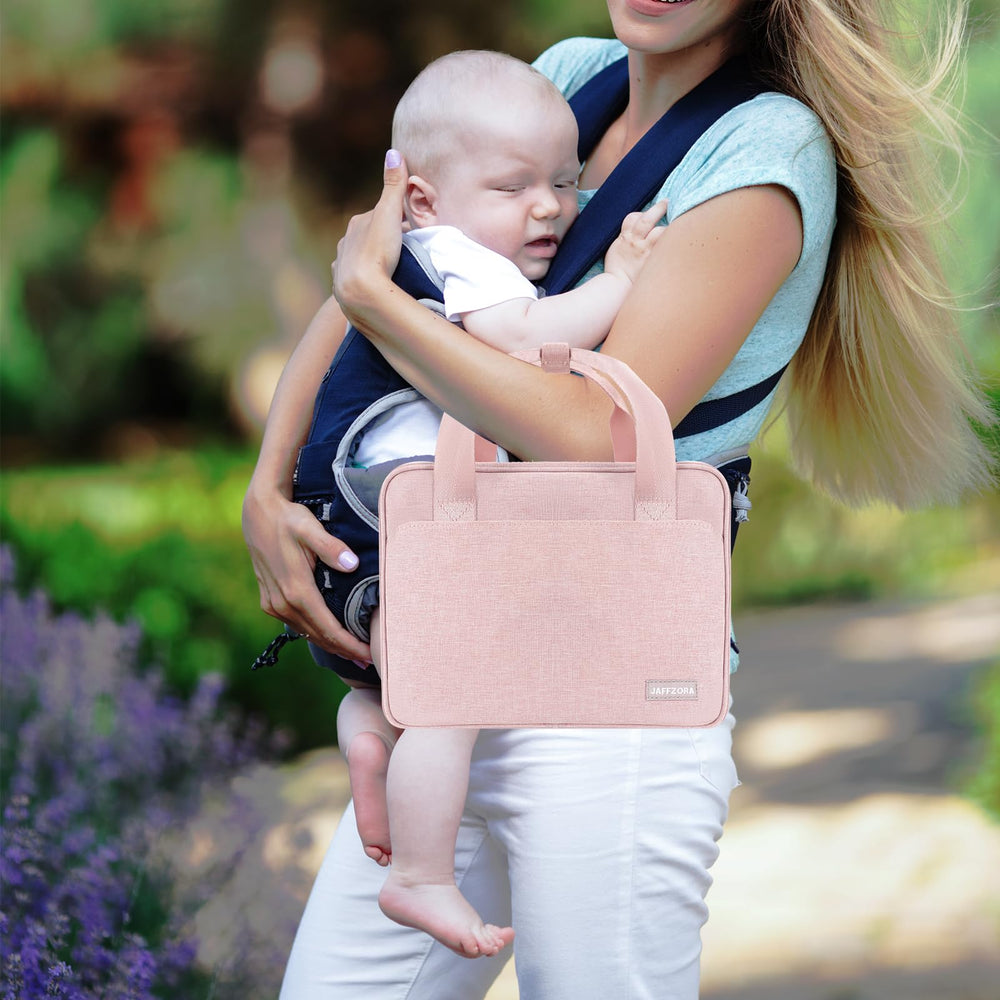Jaffzora wearable bag mesh pocket stores cords and small items for organized kit