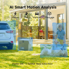 JAIOTlink 2K security camera motion-detection alert demonstrates proactive monitoring.