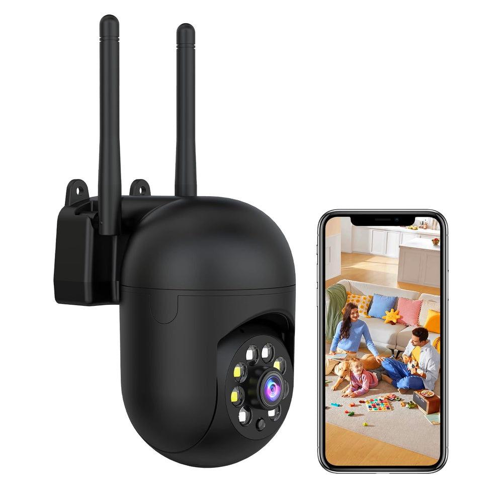 JAIOTlink 2K security camera WiFi-setup demonstrates quick installation.