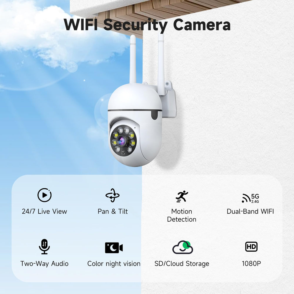 JAIOTlink 360-degree pan-tilt shows wide room coverage for complete monitoring.
