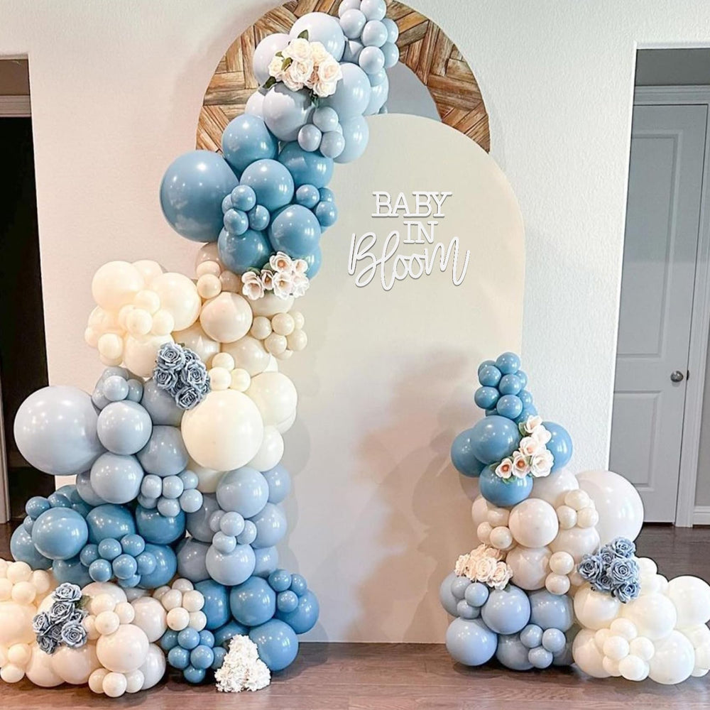 JALANCY Baby In Bloom sign gender-neutral decor for nursery art