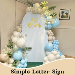 JALANCY Baby In Bloom photo-spot setup captures whimsical decor
