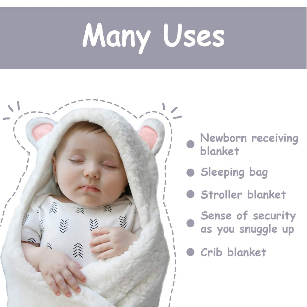 Jam Naturals go-anywhere swaddle supports travel-friendly, versatile baby comfort anywhere.