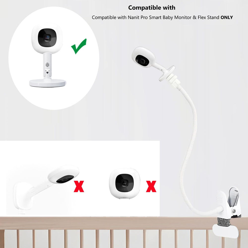 JAMYOK 360-degree pan-tilt demonstrates flexible angles for complete baby visibility.