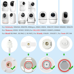 JAMYOK 360-degree pan-tilt view allows flexible angles