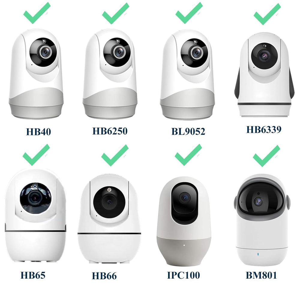 JAMYOK mount compatible with Hello Baby HB6550 for flexible viewing.