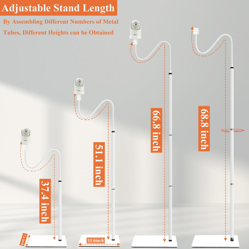 JAMYOK stable design keeps camera secure while you move around.