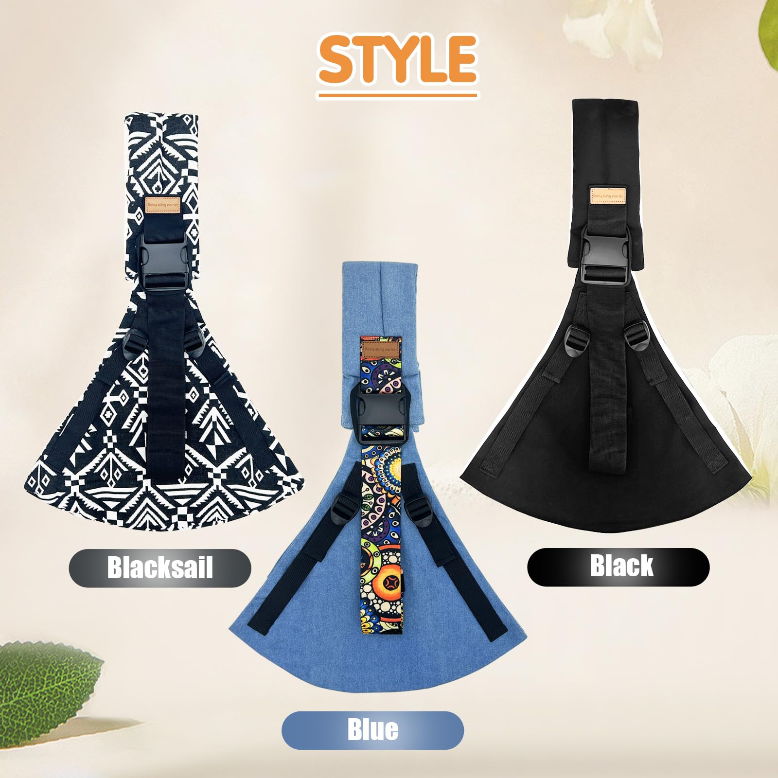 Jamyum lightweight-portable sling offers easy setup for daily errands.