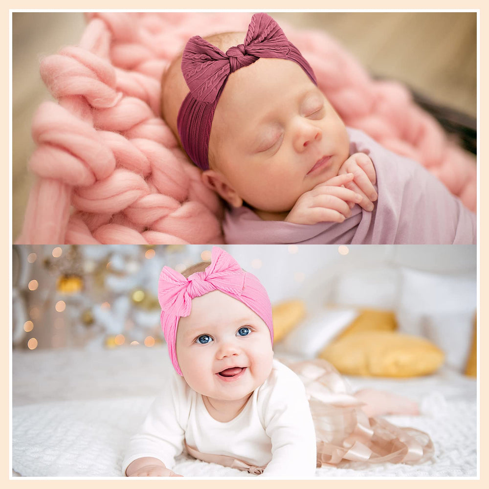 Janinka gift-ready baby headbands pack, ideal for baby showers and birthdays.