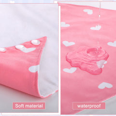 Janmercy soft cotton flannelette fabric close-up highlighting gentle, breathable feel.