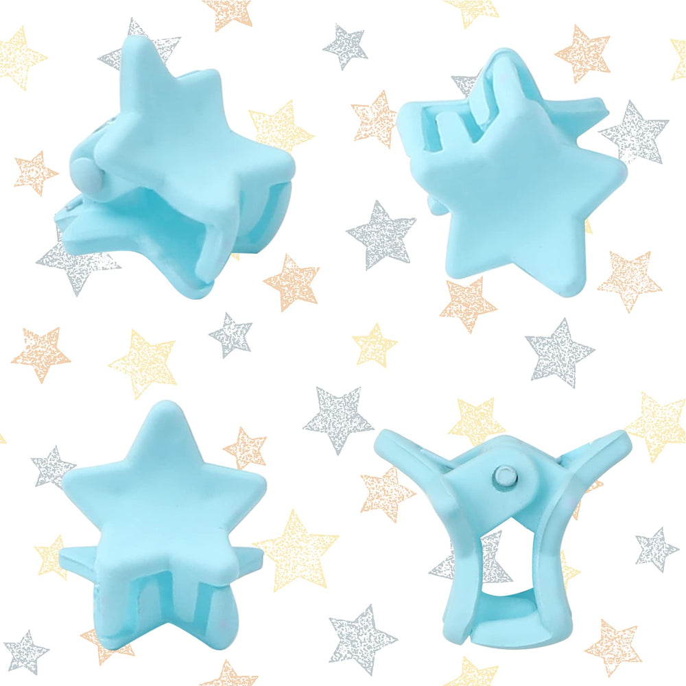 JANYUN baby girls hair clips in-use demonstrate gentle hold.