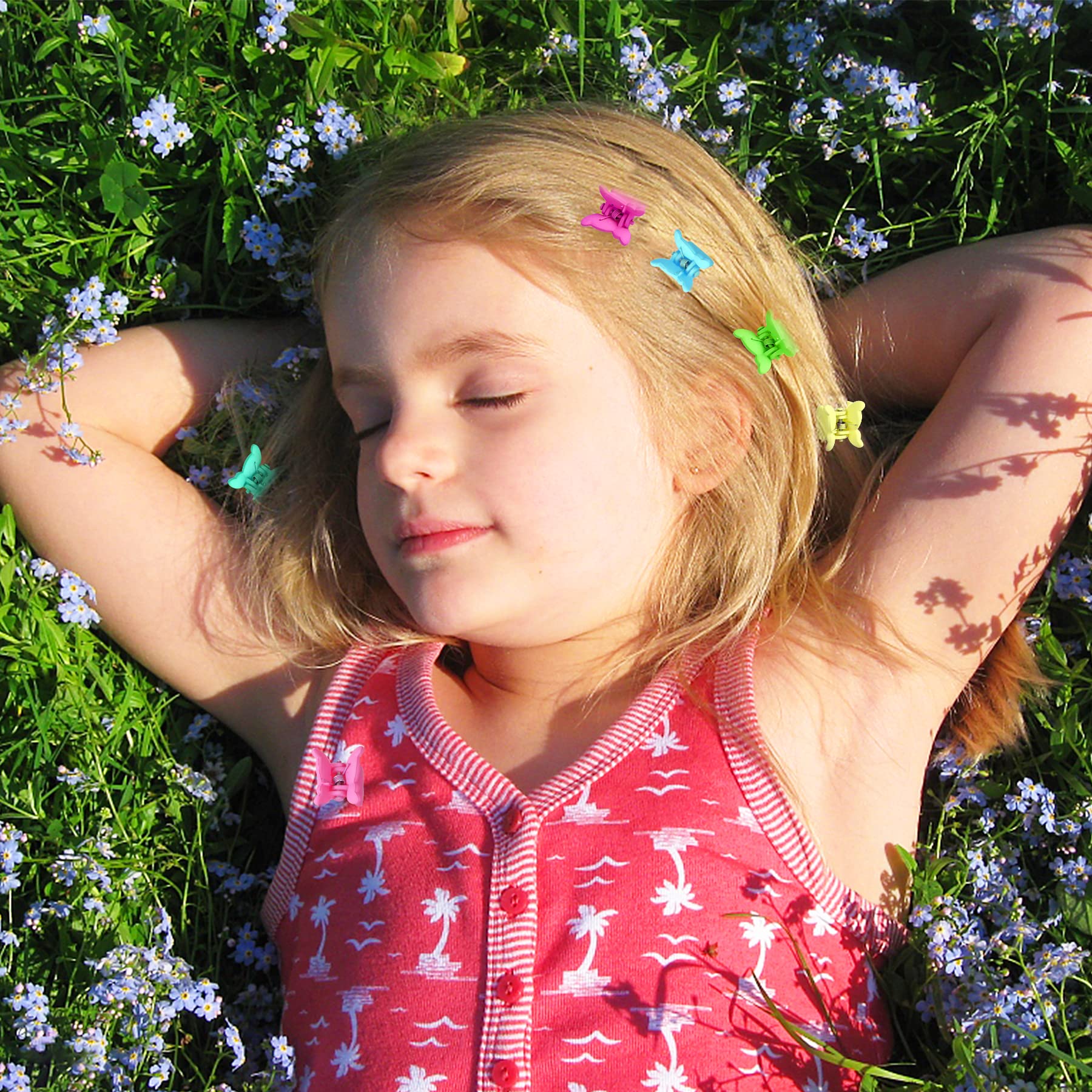 JANYUN durable materials hair clips offer long-lasting use for active kids