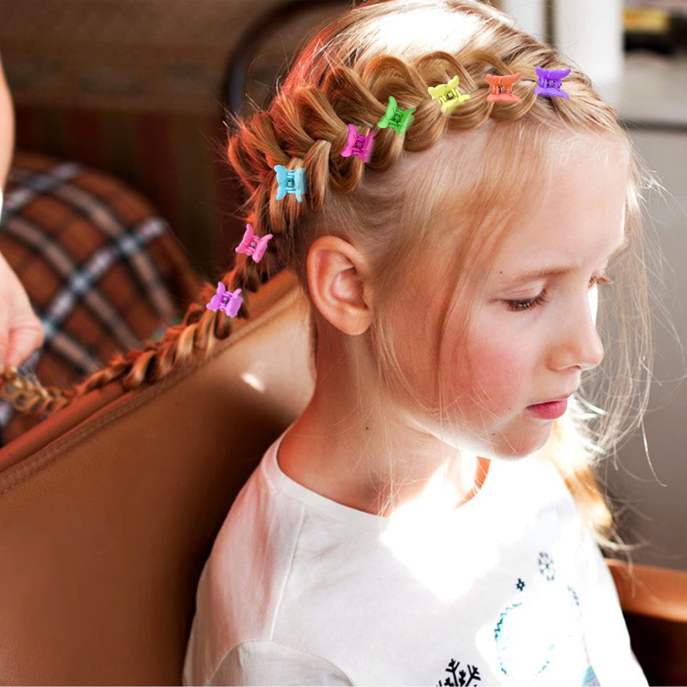 JANYUN small hair clips design in compact size ideal for braids and buns