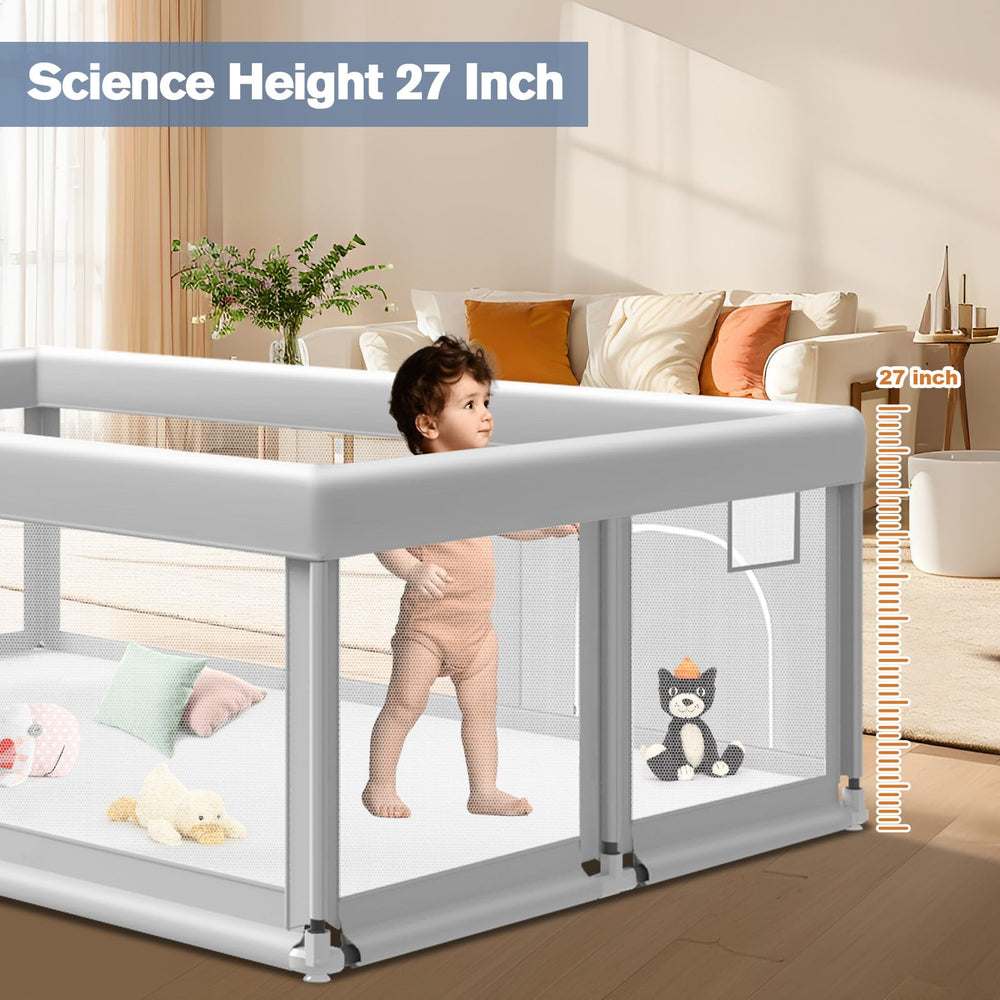 Jaobeem anti-slip base providing stable footing for safe playtime.