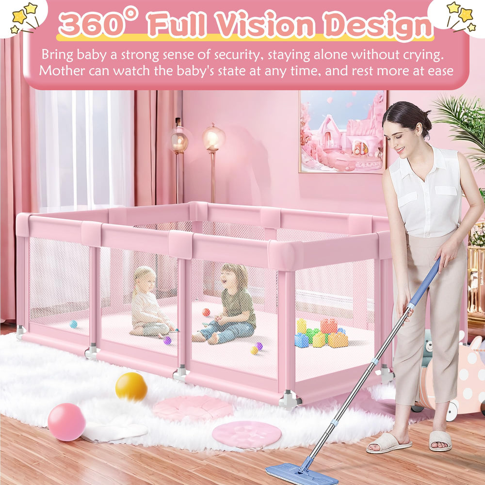 Jaobeem anti-slip base with suction cups prevents tipping during play.