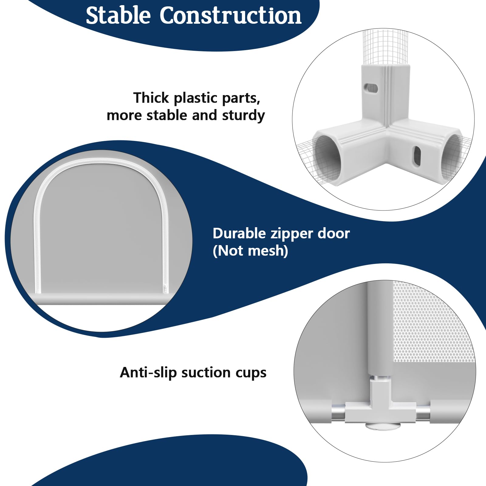 Jaobeem playpen assembly steps show clear setup process for quick use