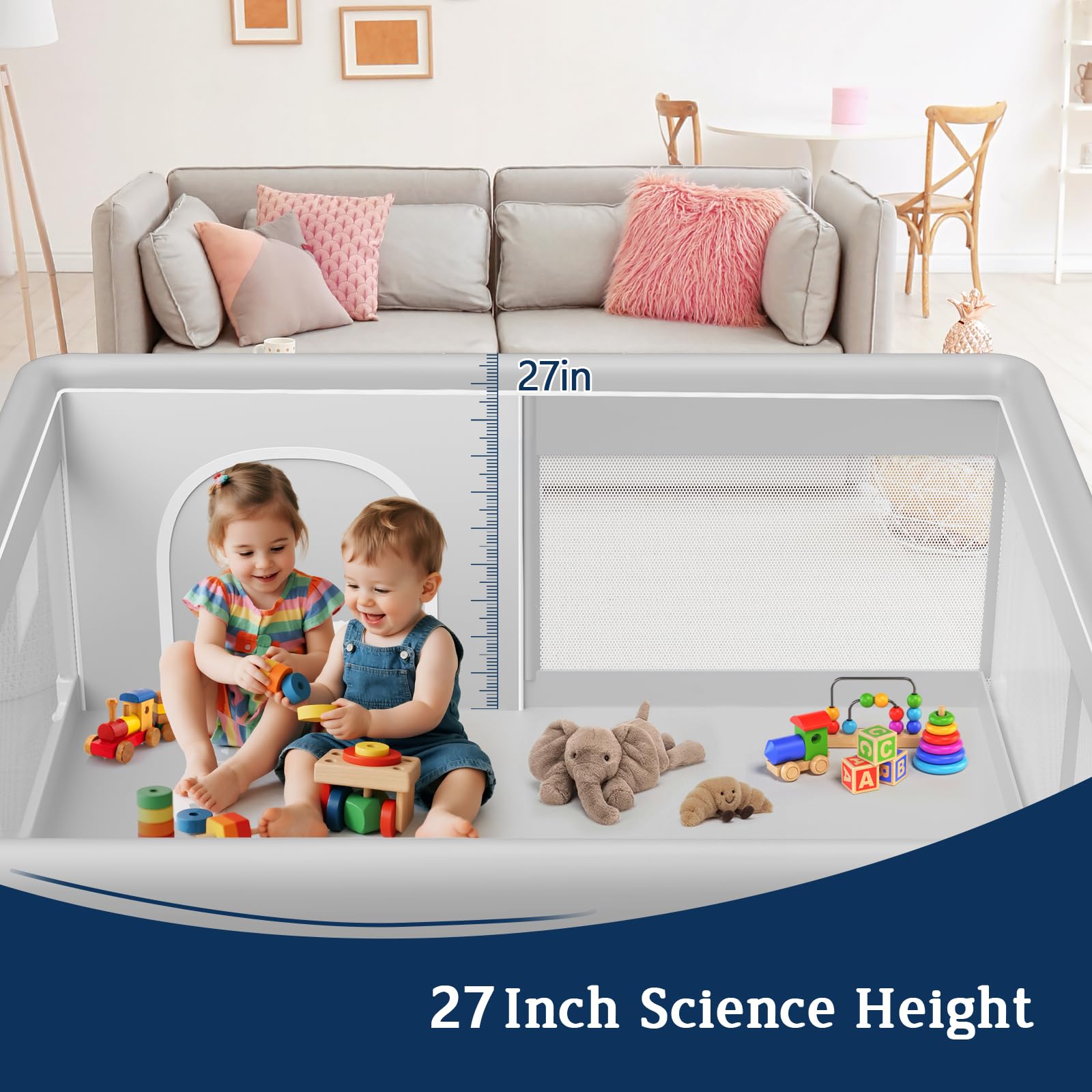 Jaobeem indoor outdoor use for versatile baby play space