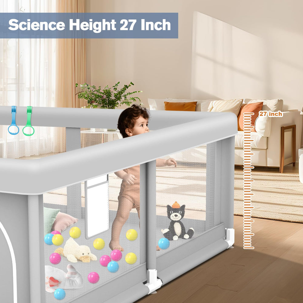 Jaobeem easy-assembly design speeds setup for quick playtime.